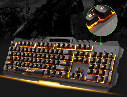 T21 Backlit Computer Keyboard and Mouse Combo