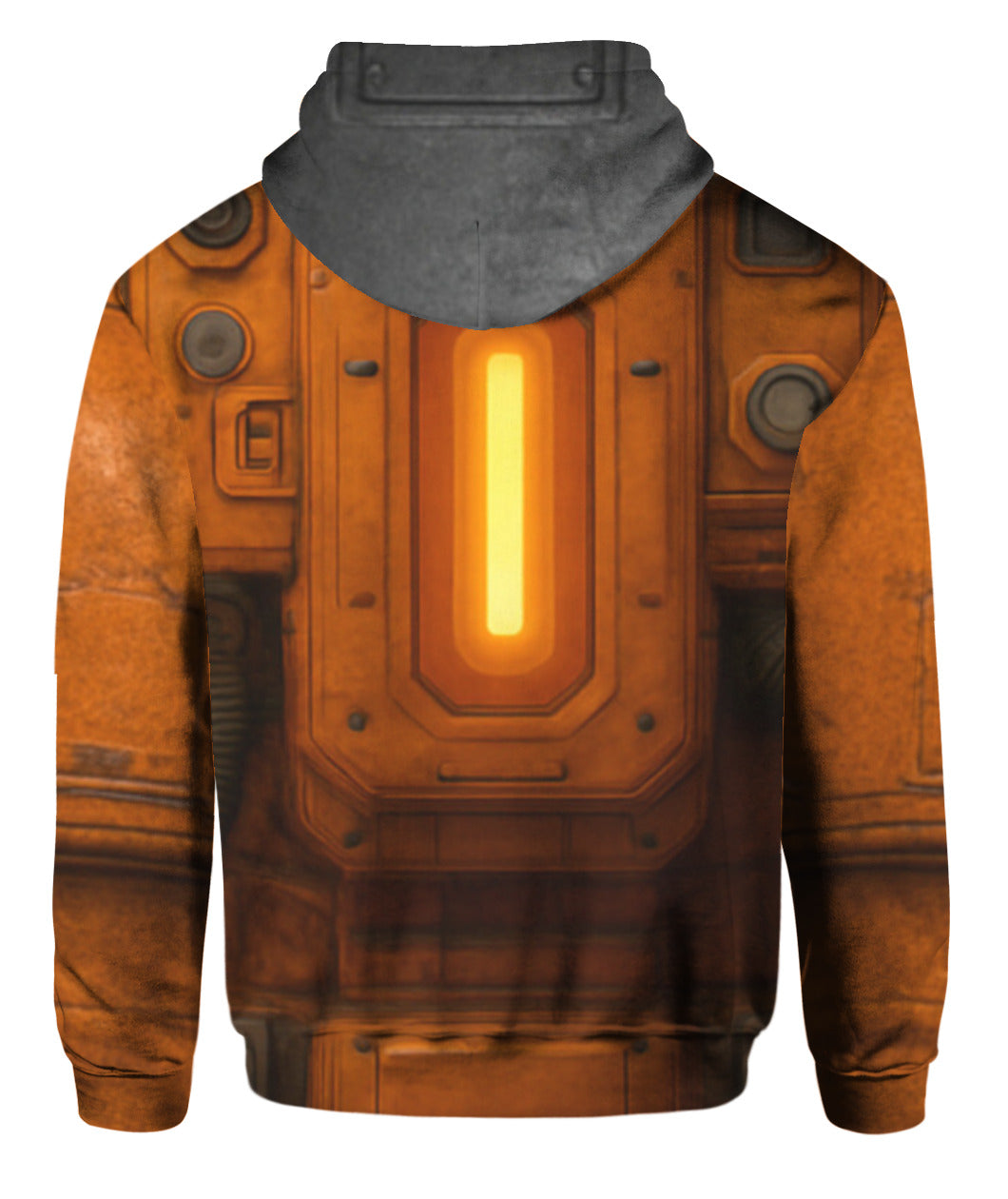 AOP Unisex Zip Hoodie - Soft Felt Standard